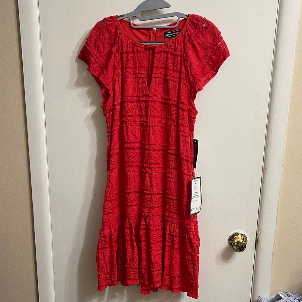 Red dress